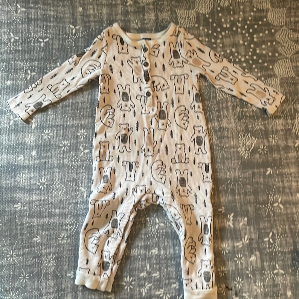 18-24M Bear Snap Pant Onesie